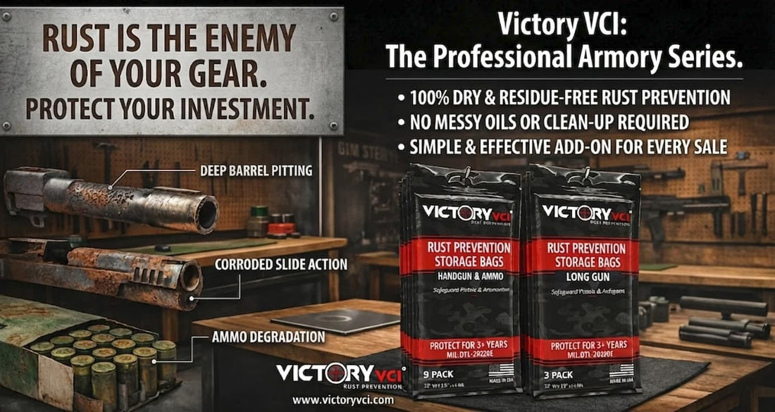 Rust is the enemy of your gear-protect your investment.