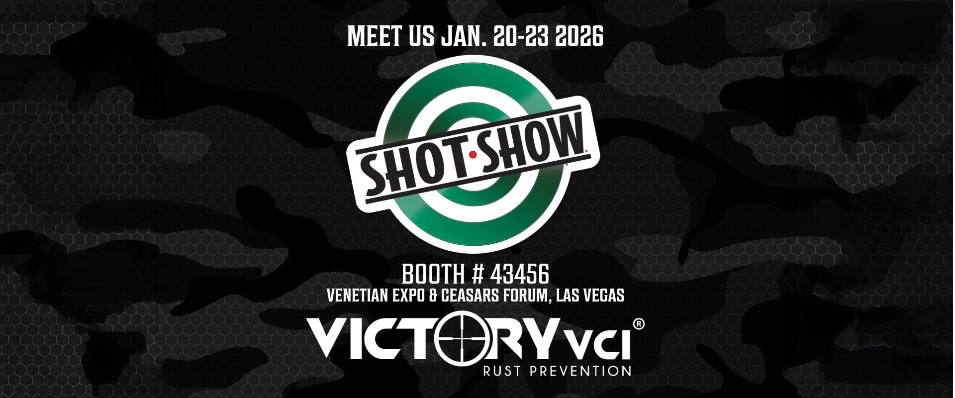 Victory VCI exhibiting oil-free rust prevention gun bags at SHOT Show 
