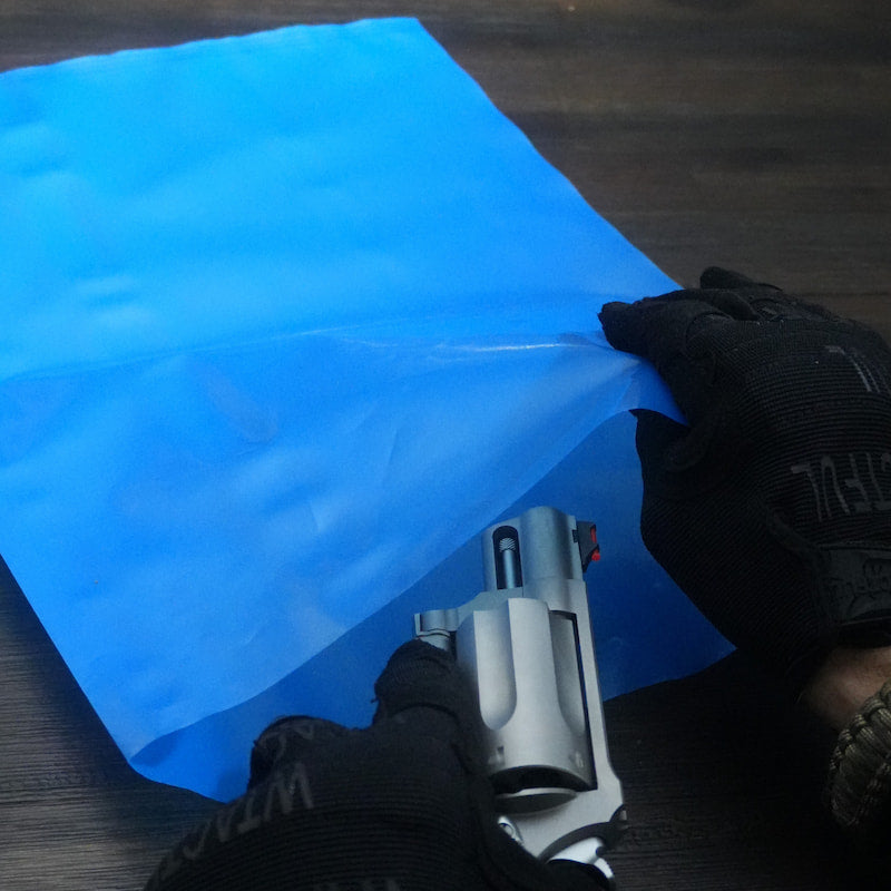 Victory VCI® Rust Prevention Handgun & Ammo Bags Made in USA. MIL-DTL-22020E Compliant, Non-Toxic, Lead-Free.